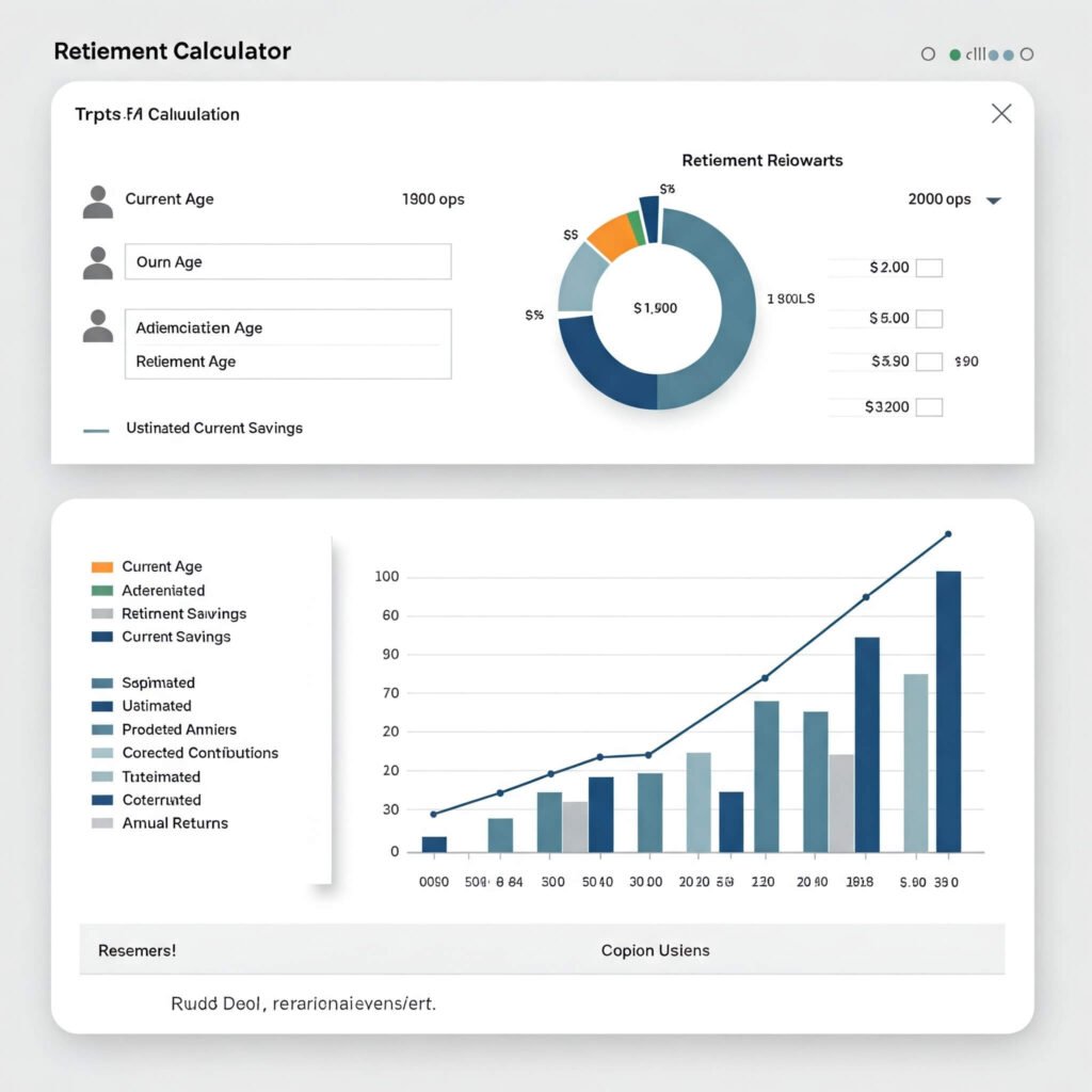 Retirement Calculator Screenshot