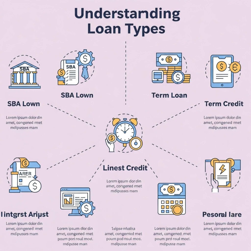 
Loan Types Infographic